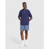 Belier Knit Polo Shirt - Blue - Mens