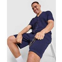 Belier Knit Short - Blue - Mens
