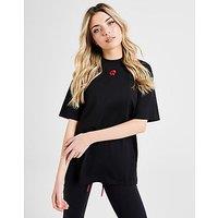 Red Run Activewear Inky Oversized T-Shirt - Black - Womens