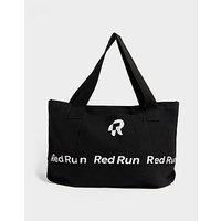 Red Run Activewear Graphic Tote Bag - Black