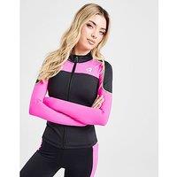 Red Run Activewear Twin Flame Full Zip Tech Top - Black - Womens