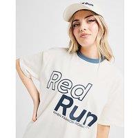 Red Run Activewear Muse Oversized T-Shirt - White - Womens