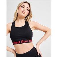 Red Run Activewear Inky Cropped Sports Bra - Black - Womens