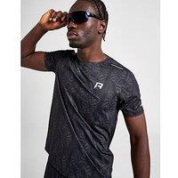 Reprimo Ripple All Over Print T-Shirt - Black - Mens