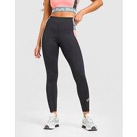 Red Run Activewear Outer Space Sculpted Leggings - Black - Womens