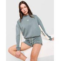 Red Run Activewear Skyline Crew Neck Sweater - Green - Womens