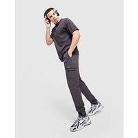 Red Run Activewear Titanium Slim Fit Cargo Pants - Grey - Mens
