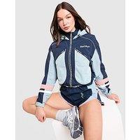 Red Run Activewear Azure Nylon Track Top - Blue - Womens