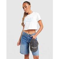 Von Dutch Logo Baby T-Shirt - White - Womens