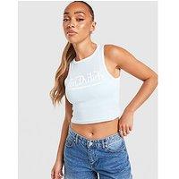 Von Dutch Large Logo Tank Top - Blue - Womens