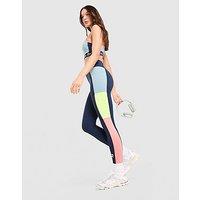 Red Run Activewear Azure Sculpt Leggings - Blue - Womens