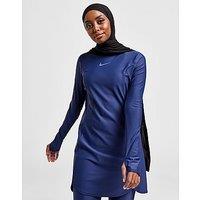 Nike Long Sleeve Swim Tunic - Navy - Womens