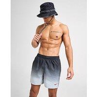 Nike All Over Print Fade Swim Shorts - Black - Mens