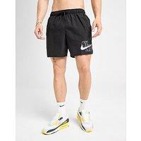 Nike Graphic Swim Shorts - Black - Mens