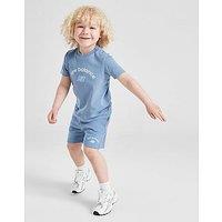 New Balance Arch Logo T-Shirt/Shorts Set Infant - Blue