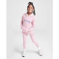 New Balance Girls' Arch Logo Hoodie/Leggings Set Children - Pink