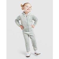 JUICY COUTURE Girls' Velour Glitter Full Zip Tracksuit Infant - Green - Kids