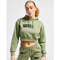 Hoodrich Kraze Crop Hoodie - Green - Womens