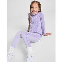 Under Armour Girls' Twist 1/4 Zip Top/Leggings Set Children - Purple