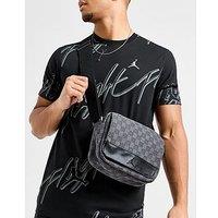 Jordan Monogram Messenger Bag - Black
