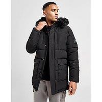 McKenzie Compass Long Parka - Black - Mens