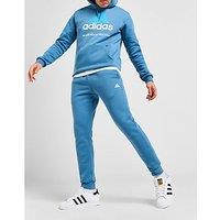 adidas Badge Of Sport Logo Track Pants - Blue - Mens