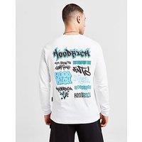 Hoodrich Graffiti Long Sleeve T-Shirt - White - Mens