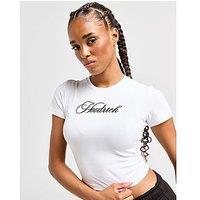 Hoodrich Figure Baby T-Shirt - White - Womens