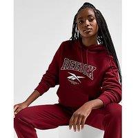 Reebok Bowkers Overhead Hoodie - Red - Womens