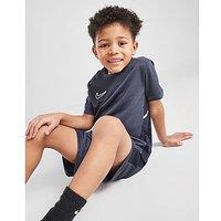 Nike Academy Crew T-Shirt/Shorts Set Children - Navy