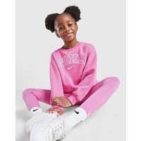 Nike Girls' Varsity Sweatshirt/Leggings Set Children - Pink