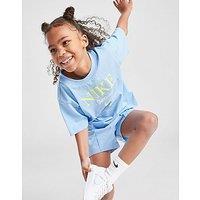 Nike Girls' Varsity T-Shirt/Shorts Set Children - Blue
