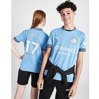 PUMA Manchester City 24/25 De Bruyne #17 Home Shirt JR - Blue