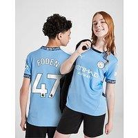 PUMA Manchester City FC 2024/25 Foden #47 Home Shirt JR - Blue