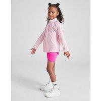 Under Armour Girls' Tech Twist 1/4 Zip Top/Shorts Set Children - Pink