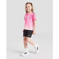 Under Armour Girls' Lock Up T-Shirt/Shorts Set Children - Pink