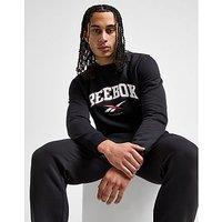 Reebok Albany Crew Sweatshirt - Black - Mens