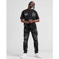 Supply & Demand Rhinestone Jeans - Blue - Mens