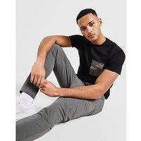 Belier Woven Pocket T-Shirt - Black - Mens