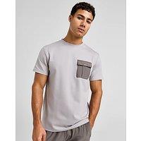 Belier Woven Pocket T-Shirt - Grey - Mens