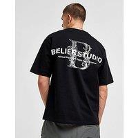 Belier Decorative T-Shirt - Black - Mens