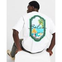 Belier Capri View T-Shirt - White - Mens