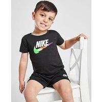 Nike Grid Graphic T-Shirt/Shorts Set Infant - Black
