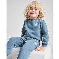 Nike Essential Crew Tracksuit Infant - Blue