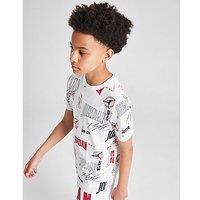 Jordan Arc All Over Print T-Shirt Junior - white