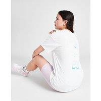 Jordan Girls' Fade Back Graphic T-Shirt Junior - White
