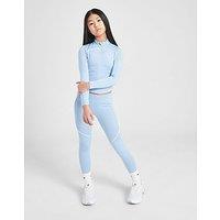Pink Soda Sport Girls' Express Full Zip Top Junior - Sky Blue - Kids