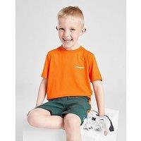 Berghaus Tech T-Shirt/Shorts Set Children - Orange