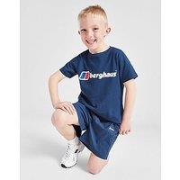 Berghaus Logo T-Shirt/Shorts Set Children - Navy