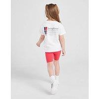 Berghaus Girls' Stack T-Shirt/Shorts Set Children - White